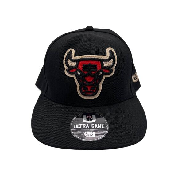 Ultra Game Other - Chicago Bulls NBA Ultra Game Basketball Snapback Hat Adult Adjustable One Size